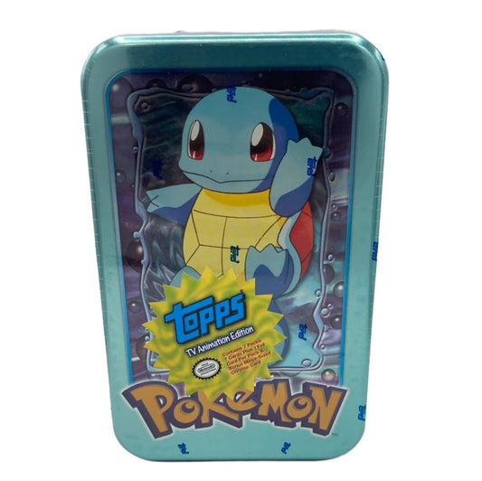 Topps - Pokemon - TV Animation Edition Tin - Squirtle