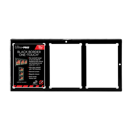 Ultra Pro - Black Border One Touch - 3 Card 35pt