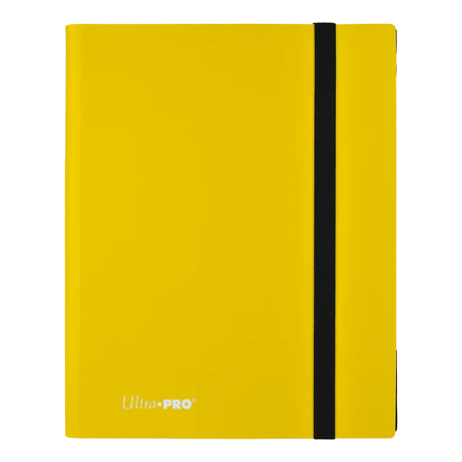 Ultra Pro Eclipse 9 Pocket Pro Binder Lemon Yellow