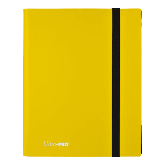 Ultra Pro Eclipse 9 Pocket Pro Binder Lemon Yellow