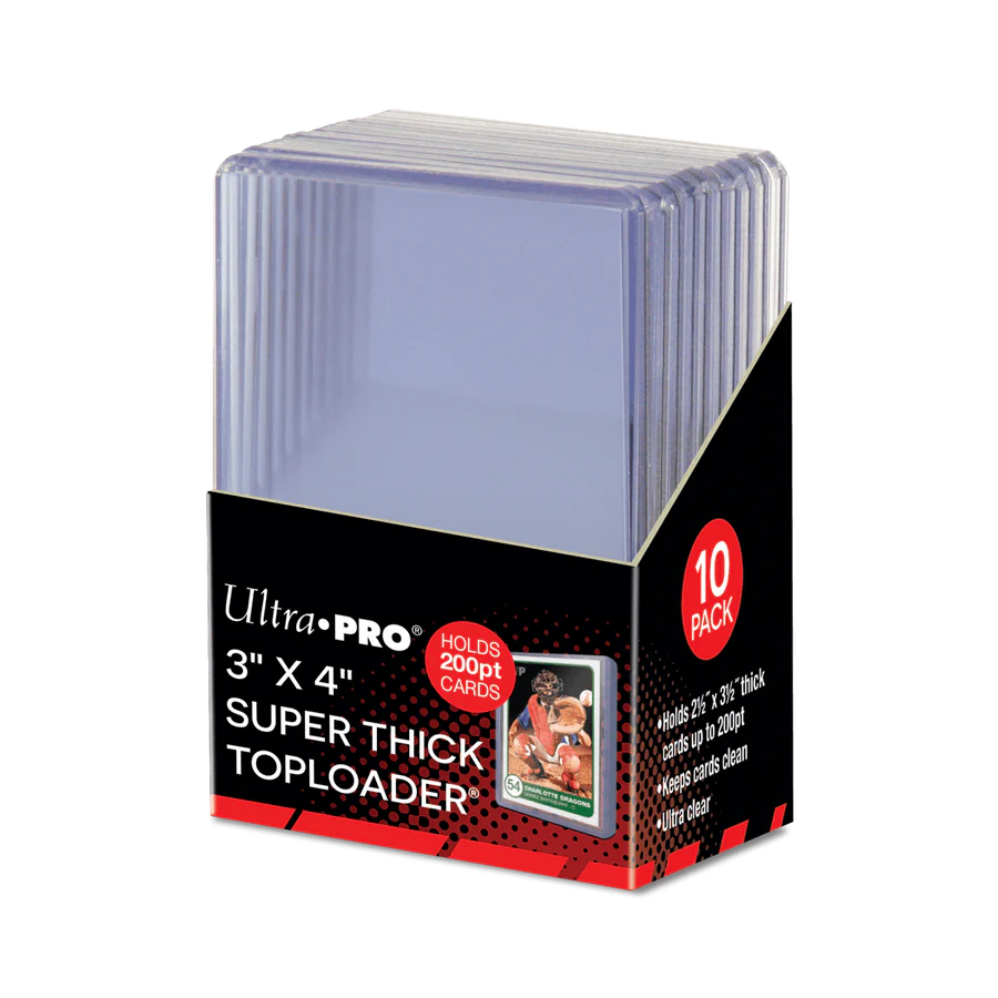 Ultra PRO 10CT Super Thick Toploaders 200PT