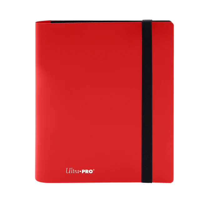 Ultra Pro Eclipse 4 Pocket Pro Binder Apple Red