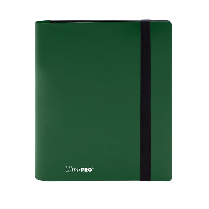 Ultra Pro Eclipse 4 Pocket Pro Binder Forest Green