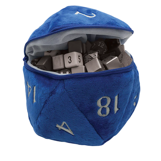 Ultra Pro - Plush D20 - Dice Bag - Blue