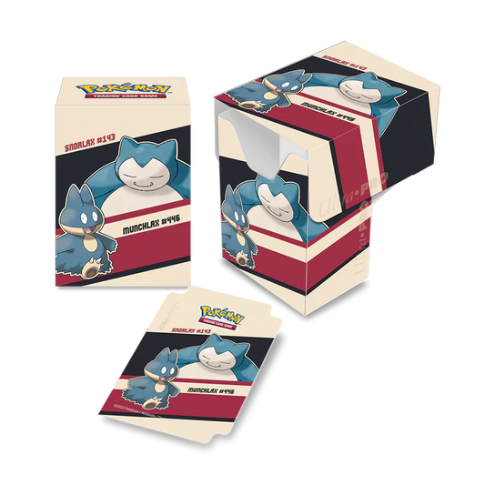 Ultra Pro Snorlax and Munchlax Deck Box