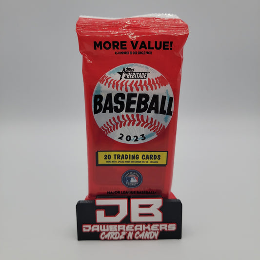 Topps - 2023 Heritage MLB Baseball - Hanger Pack