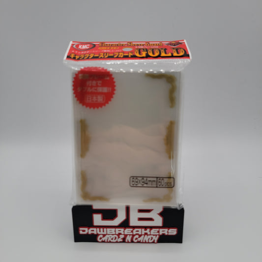 KMC - Character Sleeve Guard - Over Sleeves 69x94mm - Gold