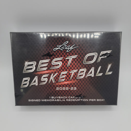 Leaf - 2022-2023 NBA Best of Basketball - Hobby Box