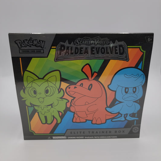 Pokemon - Scarlet and Violet - Paldea Evolved - Elite Trainer Box - ETB