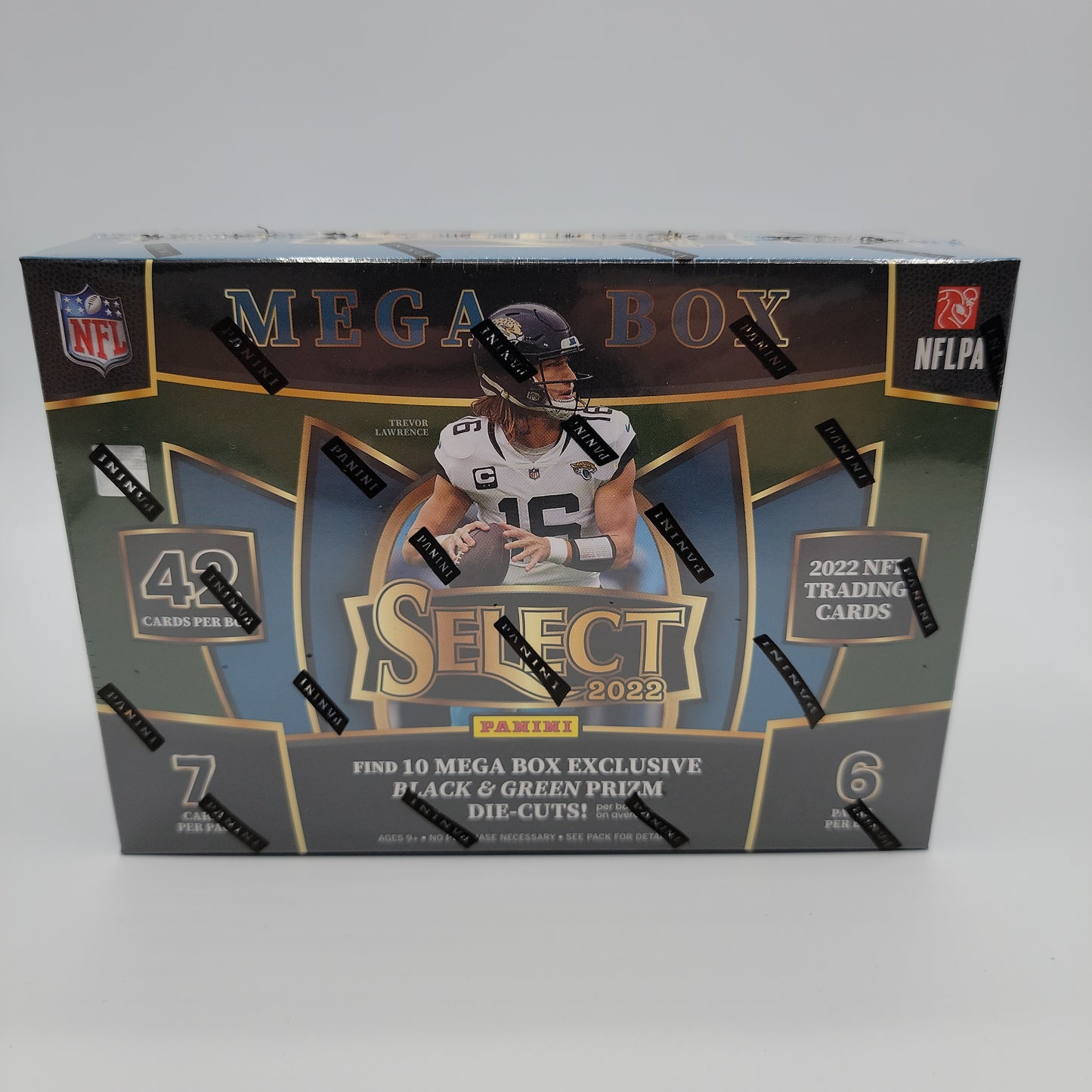 2022 Select NFL Football Mega Box Black & Green Box