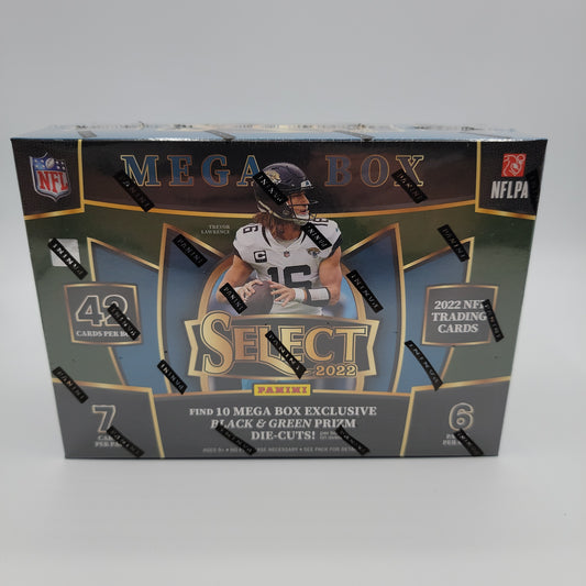 2022 Select NFL Football Mega Box Black & Green Box