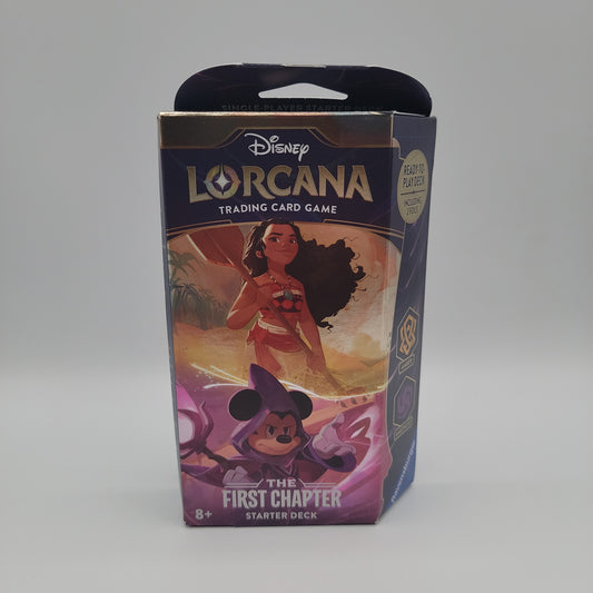 Disney- Lorcana - The First Chapter - Starter Deck - Amber/Amethyst