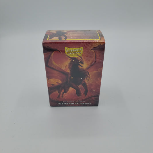 Dragon Shield - 100 Standard Sleeves - Rowan Brushed Art
