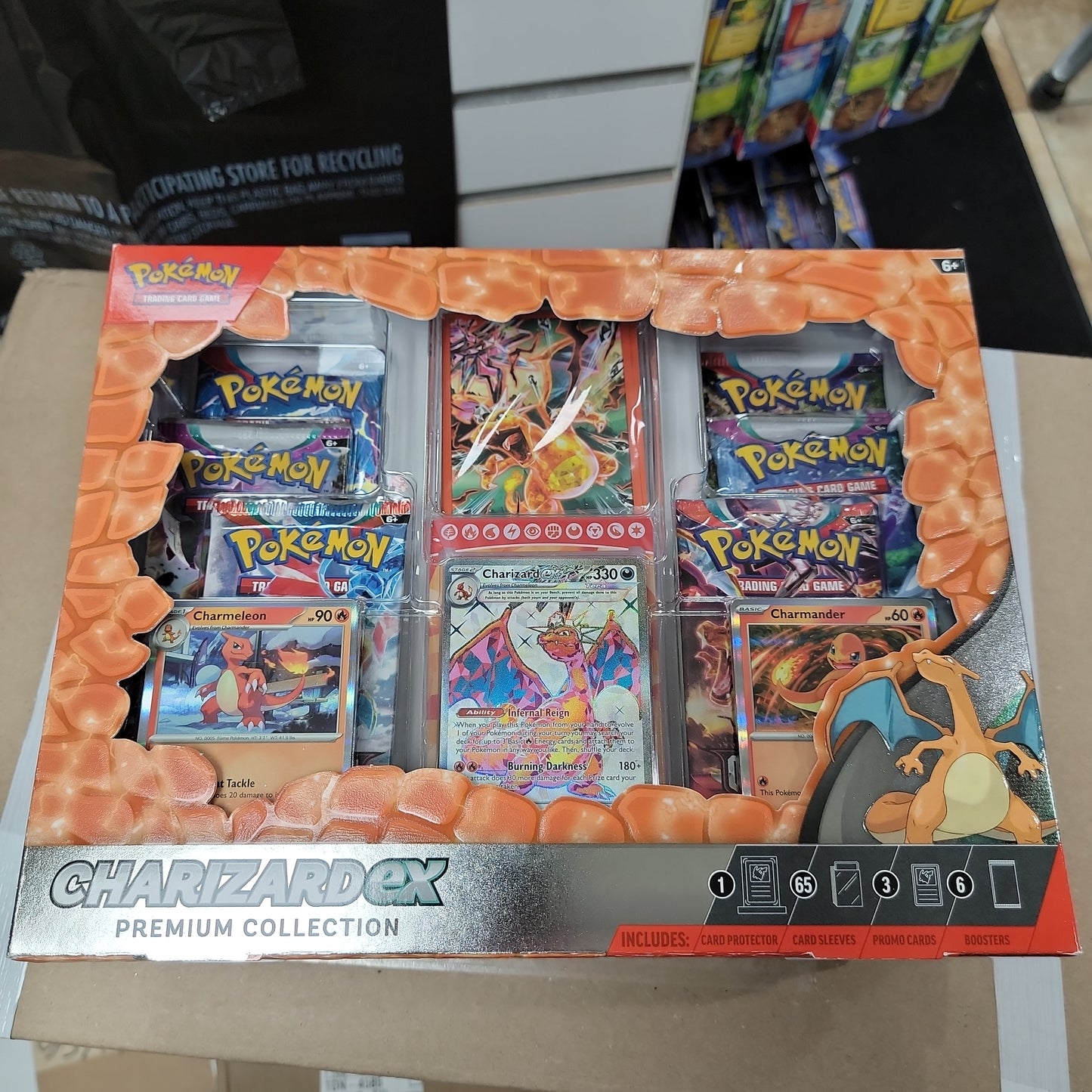 Pokemon - Scarlet and Violet - Premium Collection Box - Charizard EX