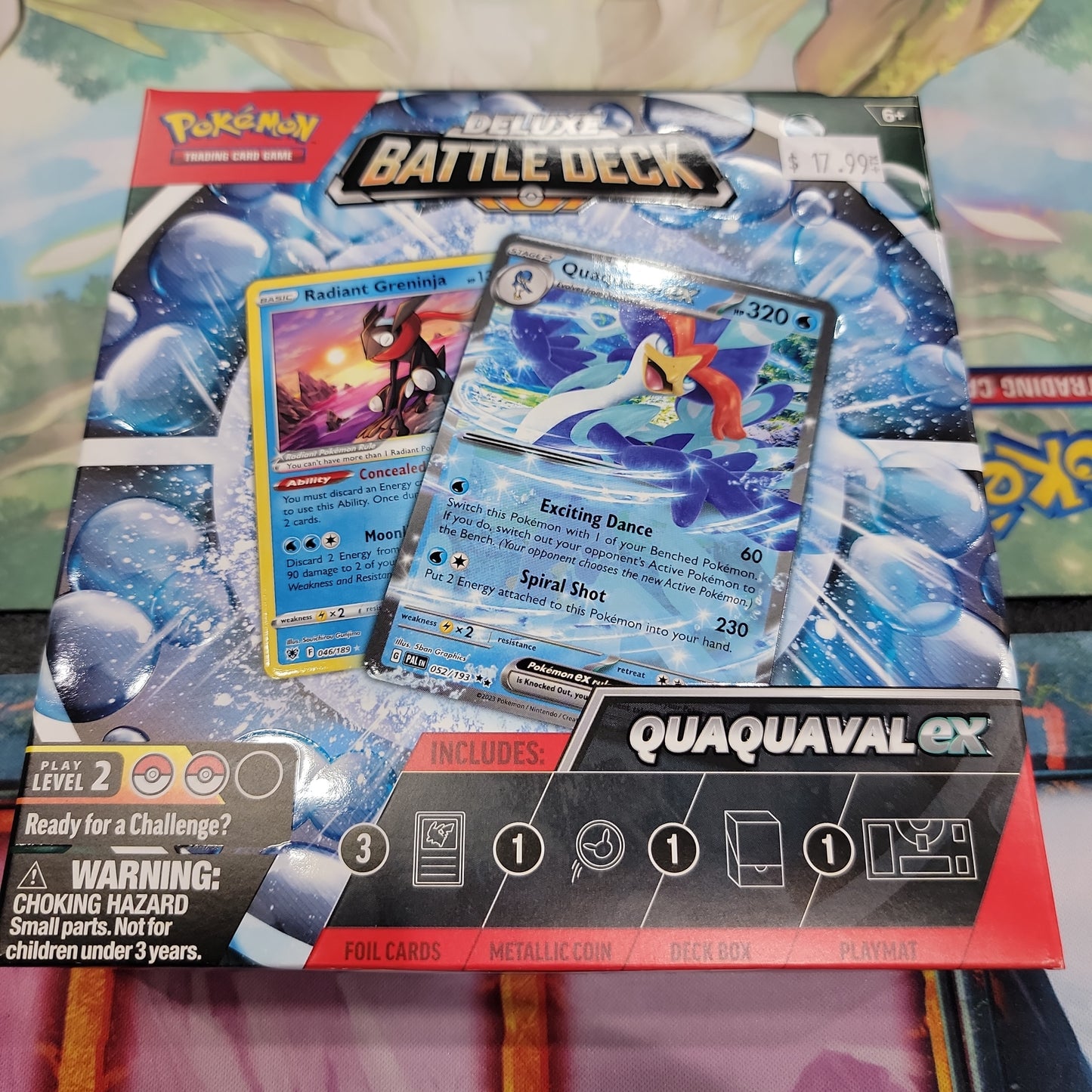 Pokemon - Deluxe Battle Deck - Quaquaval Ex