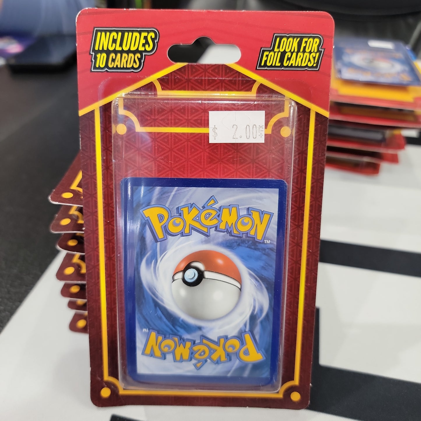 Pokemon - 10 Card Blister Pack - MJ Holdings