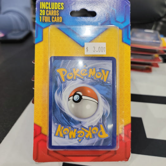 Pokemon - 20 Card 1 Foil Card - Blister Pack - MJ Holdings