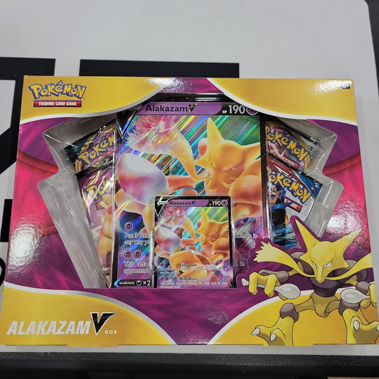 Pokemon - Alakazam V Box