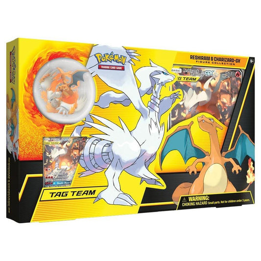 Pokemon - Sun and Moon - Tag Team - Figure Collection - Reshiram and Charizard Gx