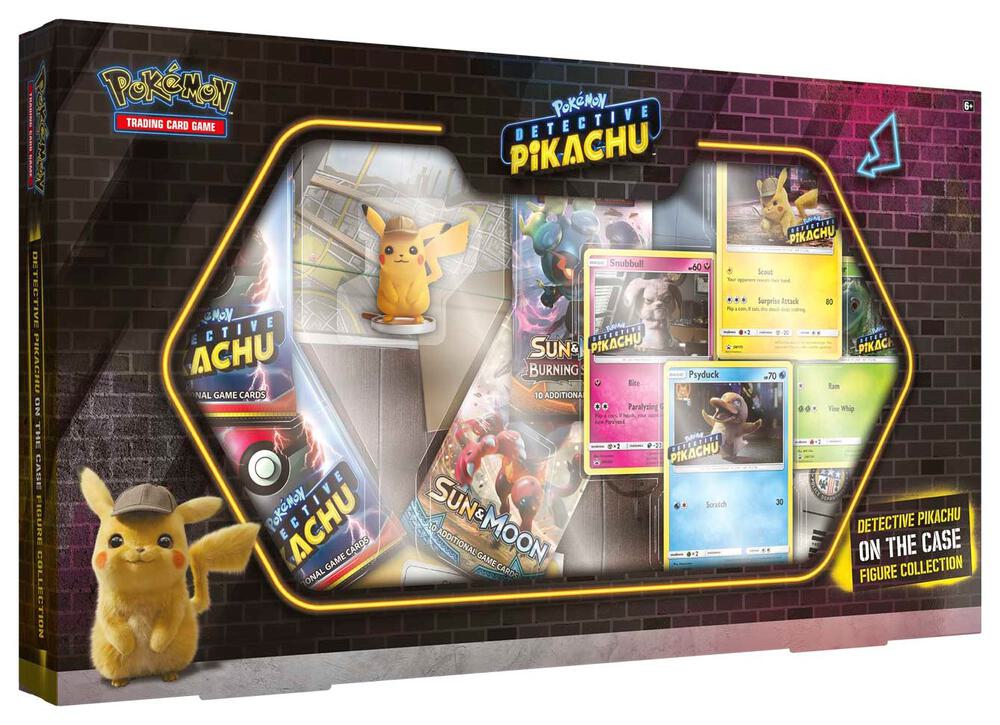 Pokemon - Detective Pikachu - On The Case Figure Collection Box