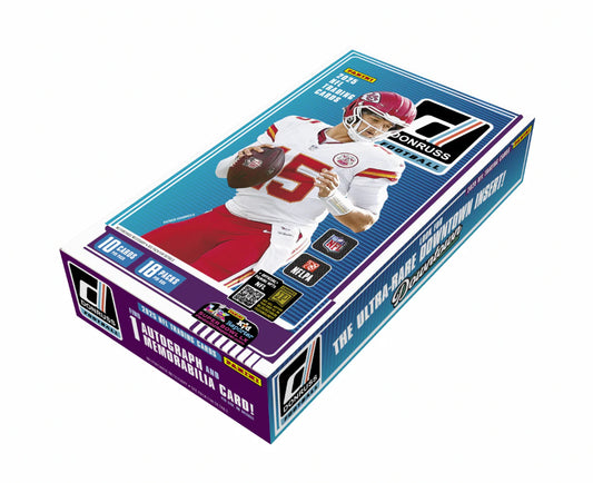 2025-26 Panini Donruss NFL Football Hobby Box