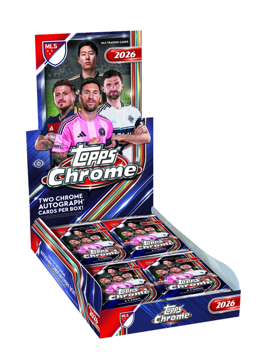 2026 Topps Chrome MLS Soccer Hobby Box
