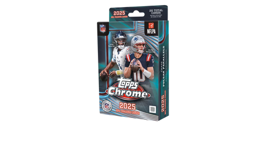 2025-26 Topps Chrome NFL Football Hanger Box