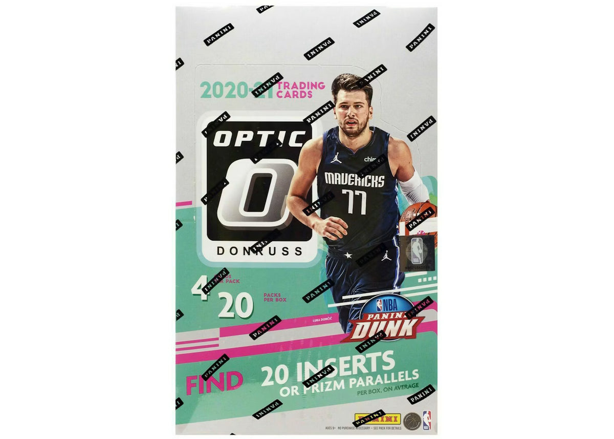 2020-21 Panini Optic Donruss NBA Basketball Retail Box