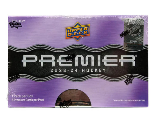 2023-24 Upper Deck Premier Hockey Hobby Box