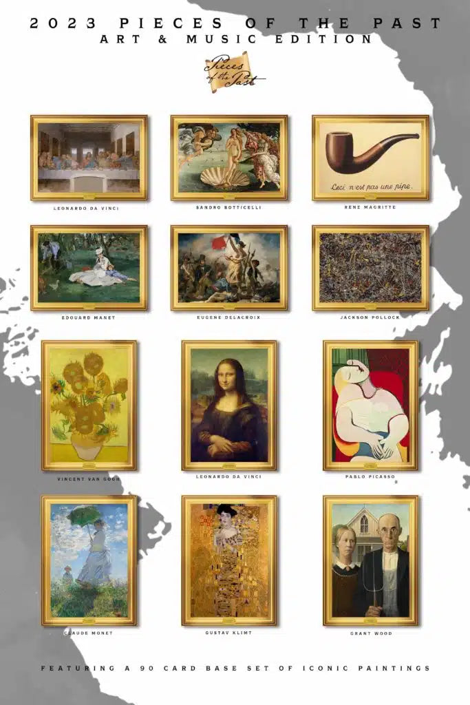 2023 Pieces of the Past Art and Music Hobby Box