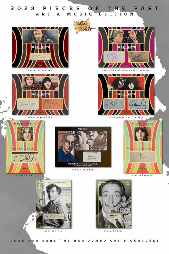 2023 Pieces of the Past Art and Music Hobby Box