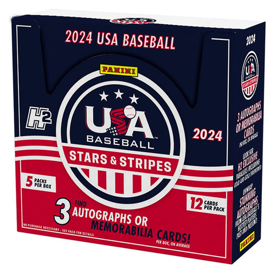 2024 Panini USA Stars & Stripes MLB Baseball H2 Hobby Box