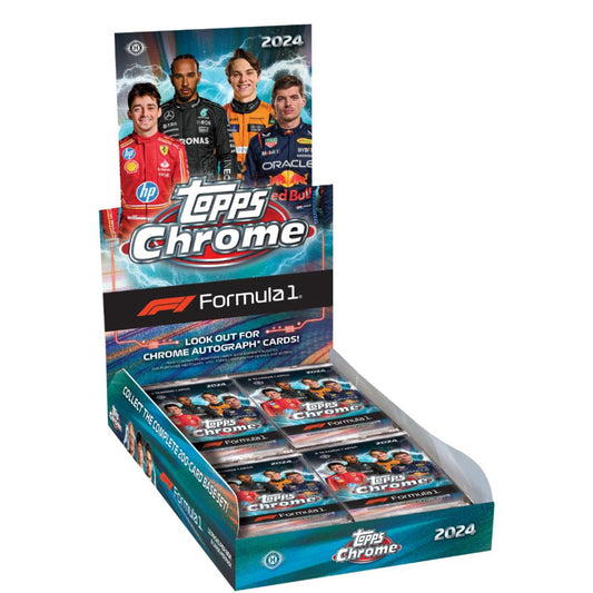 2024 Topps Chrome F1 Formula 1 Racing Hobby Box