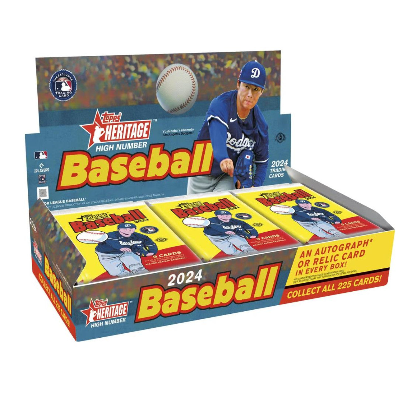 2024 Topps MLB Heritage High Number Baseball Hobby Box