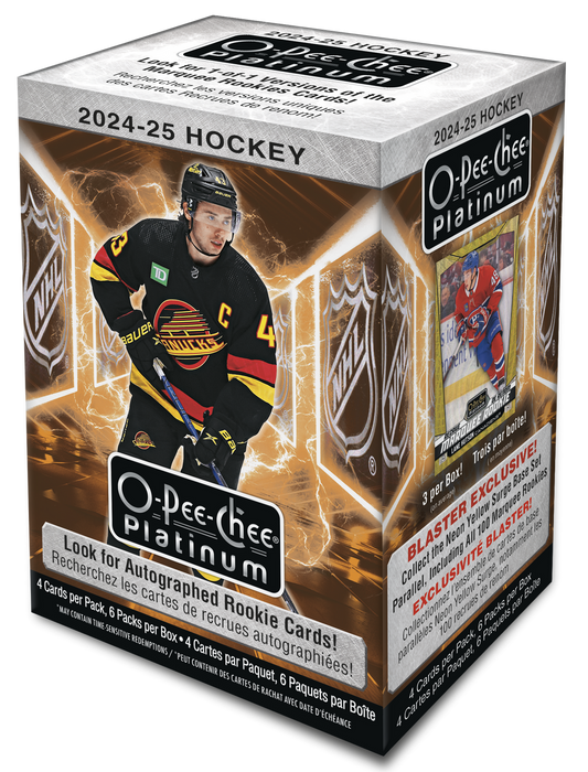 2024-25 Upper Deck O-Pee-Chee Platinum NHL Hockey Blaster Box