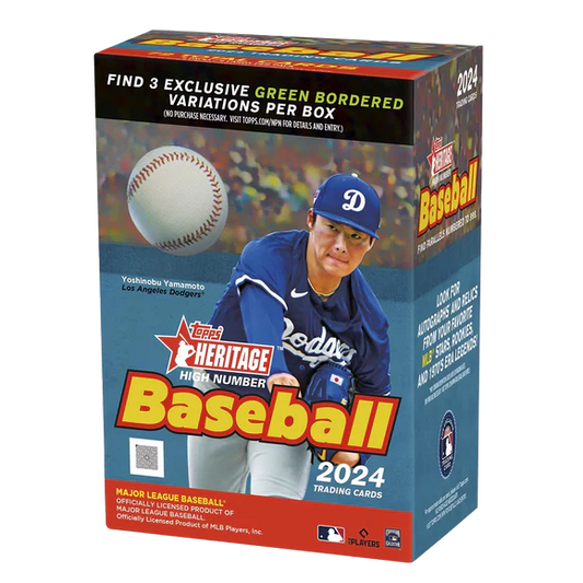 2024 Topps Heritage High Number MLB Baseball Blaster Box