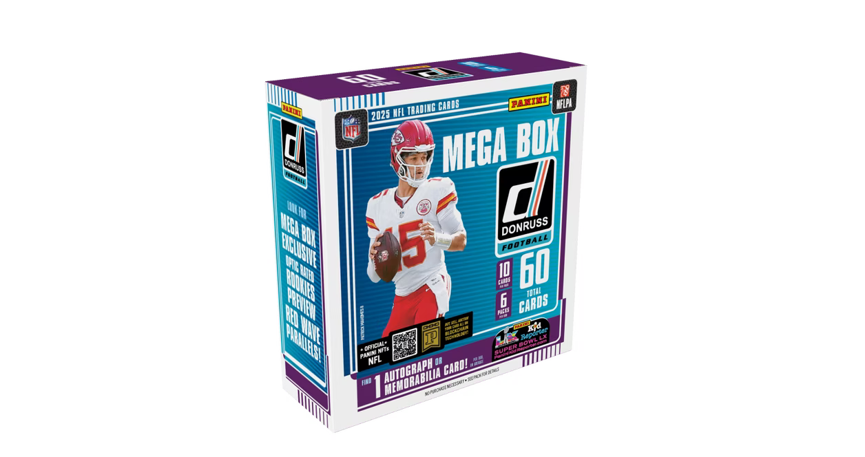 2025-26 Panini Donruss NFL Football Mega Box