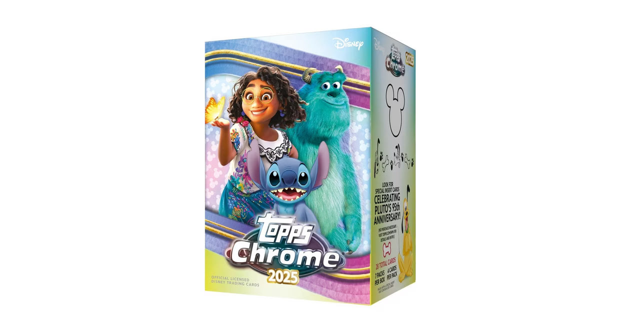 2025 Topps Chrome Disney Value/Blaster Box