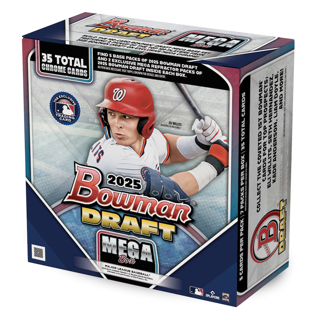 2025-26 Topps Bowman Draft MLB Baseball Mega Box