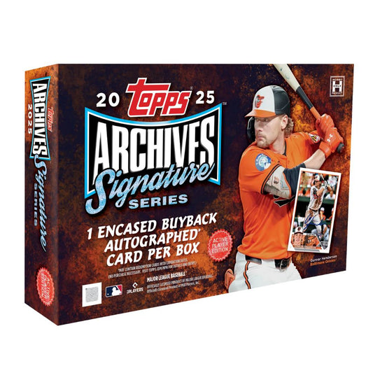 2025 Topps Archives Signature Series MLB Baseball Hobby Box