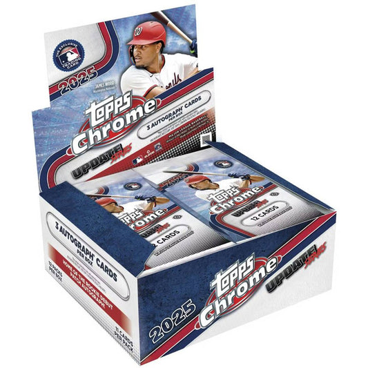 2025-26 Topps MLB Baseball Chrome Update Series Jumbo Hobby Box