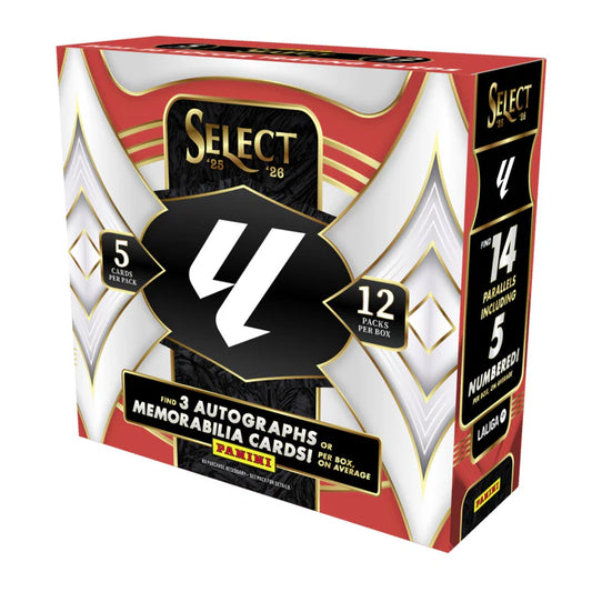 2025-26 Panini Select LaLiga Soccer Hobby Box