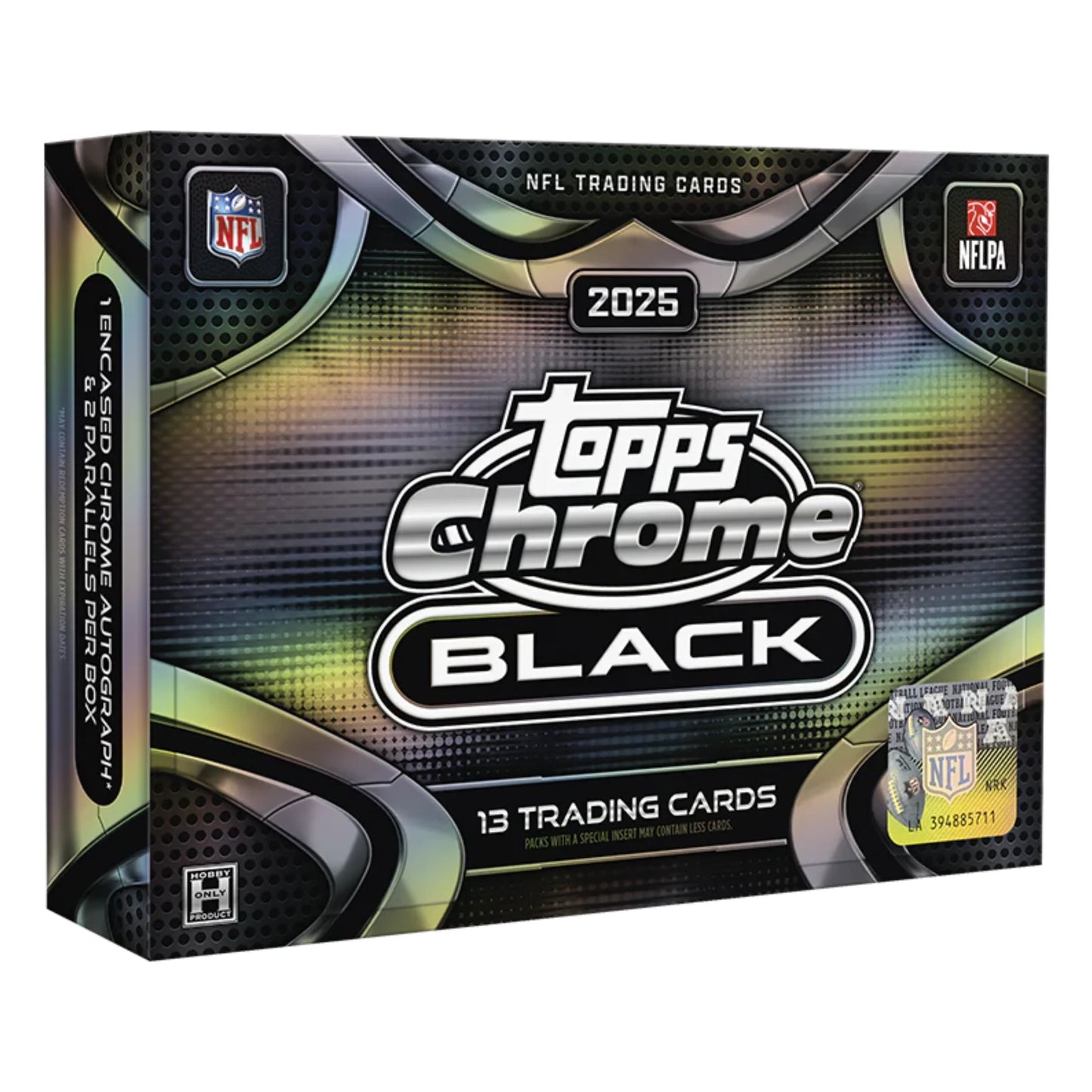 2025 Topps Chrome Black NFL Football Hobby Box