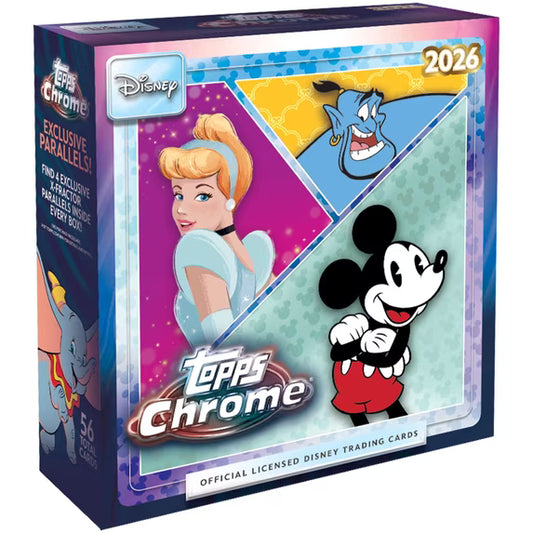 2026 Topps Chrome Disney Mega Box