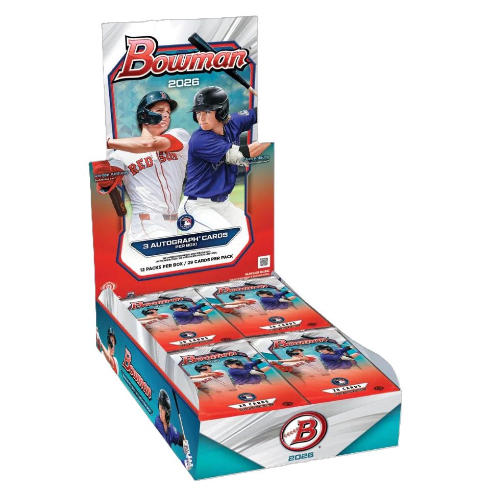 2026 Topps Bowman MLB Baseball Hobby Box