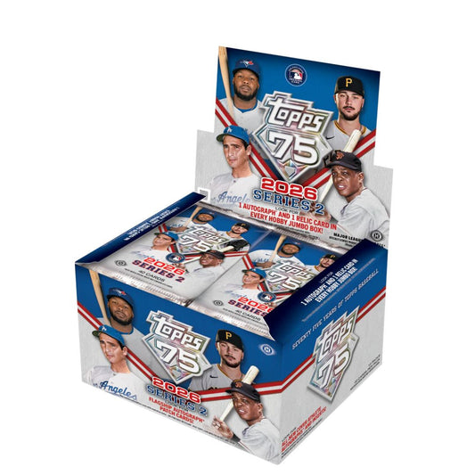 2026 Topps Series 2 MLB Baseball Jumbo Hobby Box