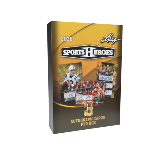 2026 Leaf Metal Sports Heroes Hobby Box