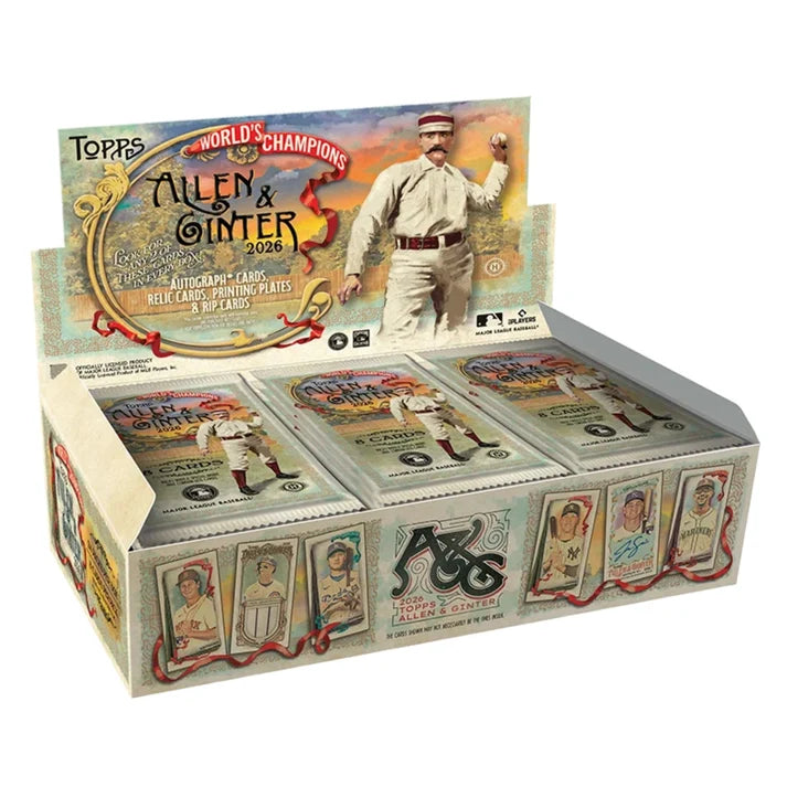 2026 Topps Allen & Ginter MLB Baseball Hobby Box
