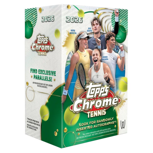 2026 Topps Chrome Tennis Blaster Box