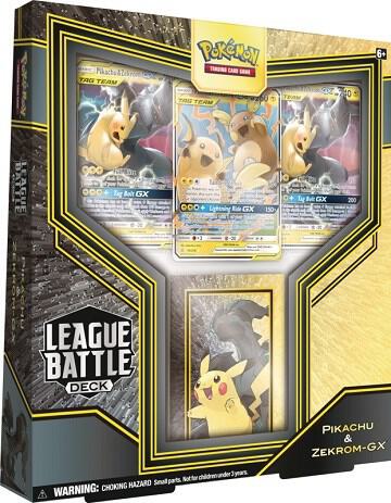 Pokemon - League Battle Decks - Reshiram and Charizard GX/Pikachu and Zekrom GX